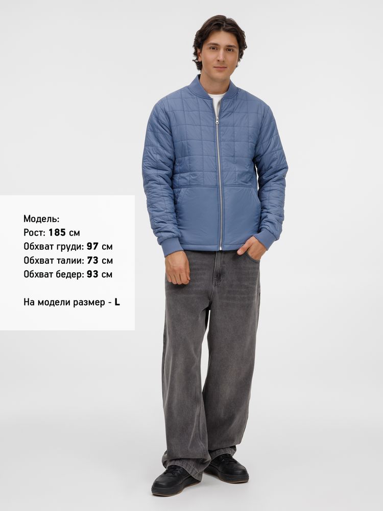 Куртка унисекс Warmbridge, синяя (джинс) / Миниатюра модельного (1000)