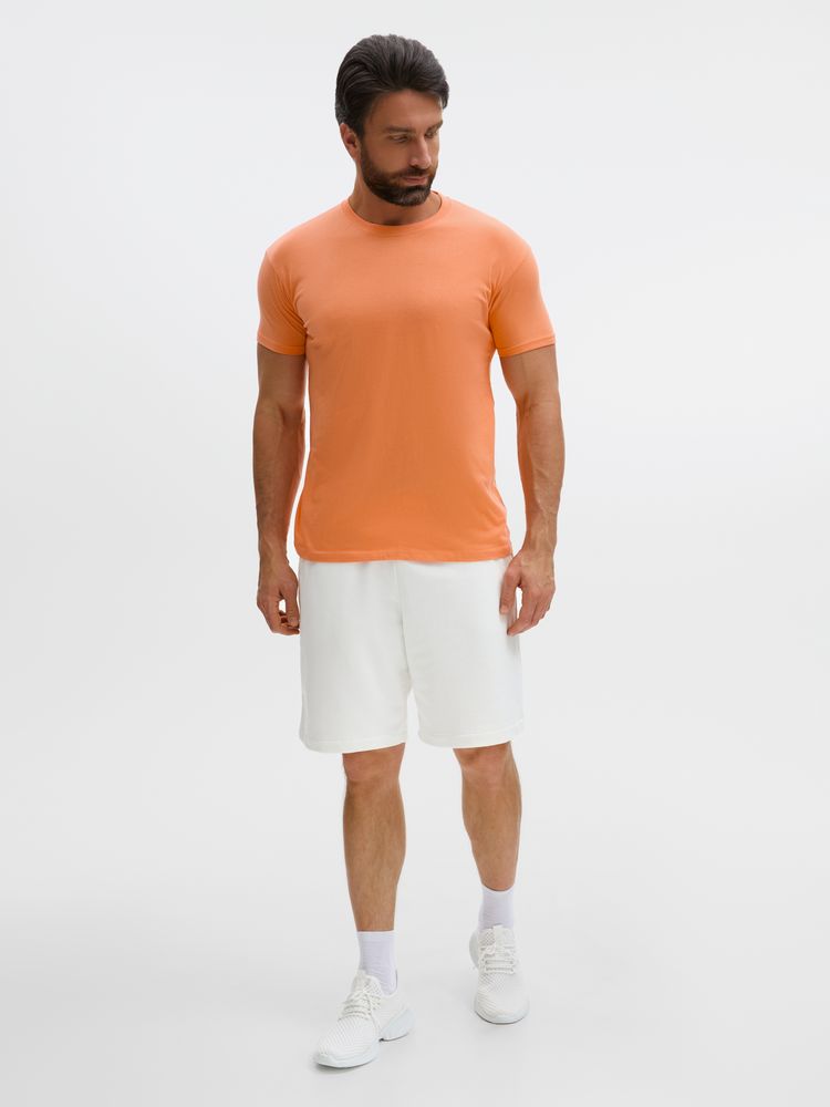 Футболка унисекс Regent 150, оранжевая (абрикосовая) / Миниатюра модельного (1000)