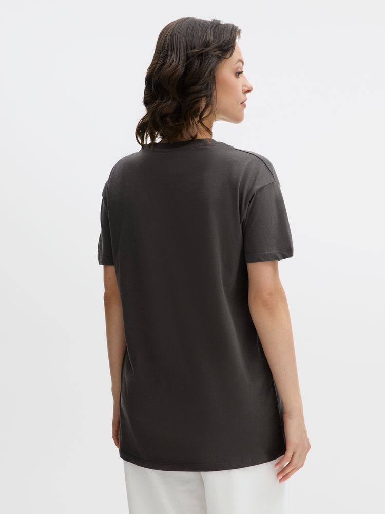 Футболка унисекс Regent 150, темно-серая / Миниатюра модельного (1000)