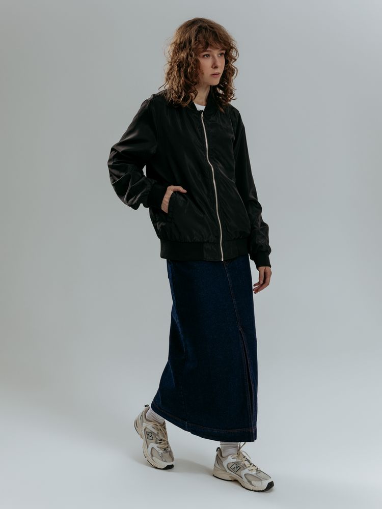 Бомбер Wigton, черный / Миниатюра модельного (1000)