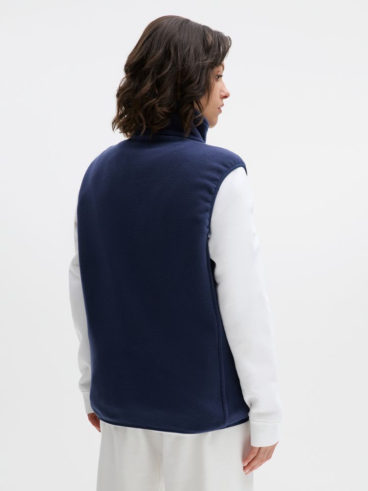 Жилет флисовый унисекс Ben Mac, темно-синий / Миниатюра модельного (1000)