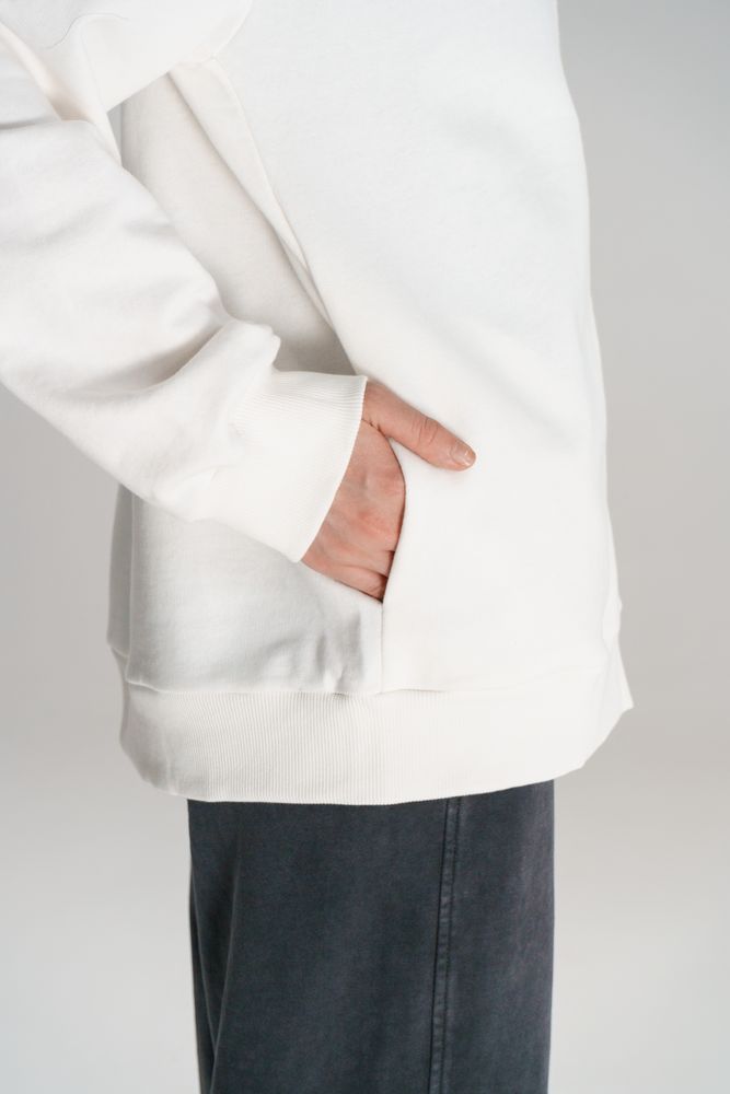 Толстовка унисекс Neofit, молочно-белая / Миниатюра модельного (1000)