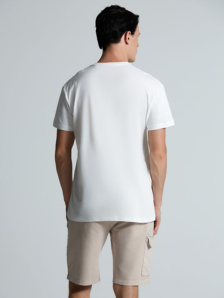 Футболка унисекс T-Bolka 140, белая (белоснежная) / Миниатюра модельного (1000)