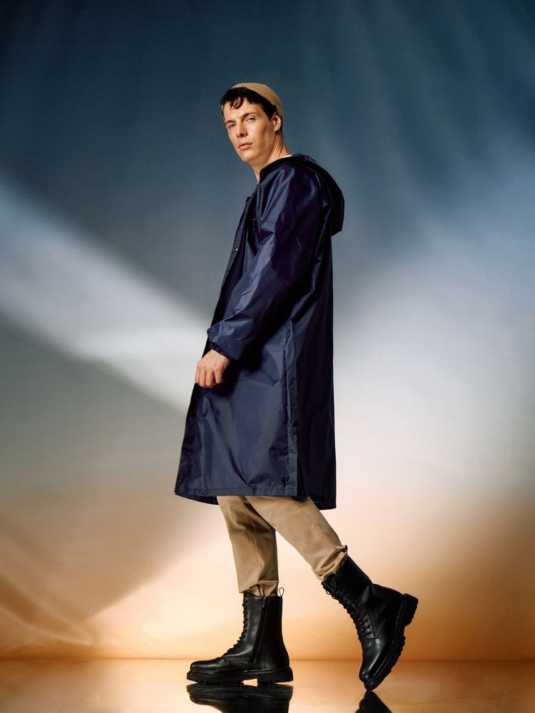 Дождевик унисекс Rainman, темно-синий / Миниатюра имиджевого (1000)