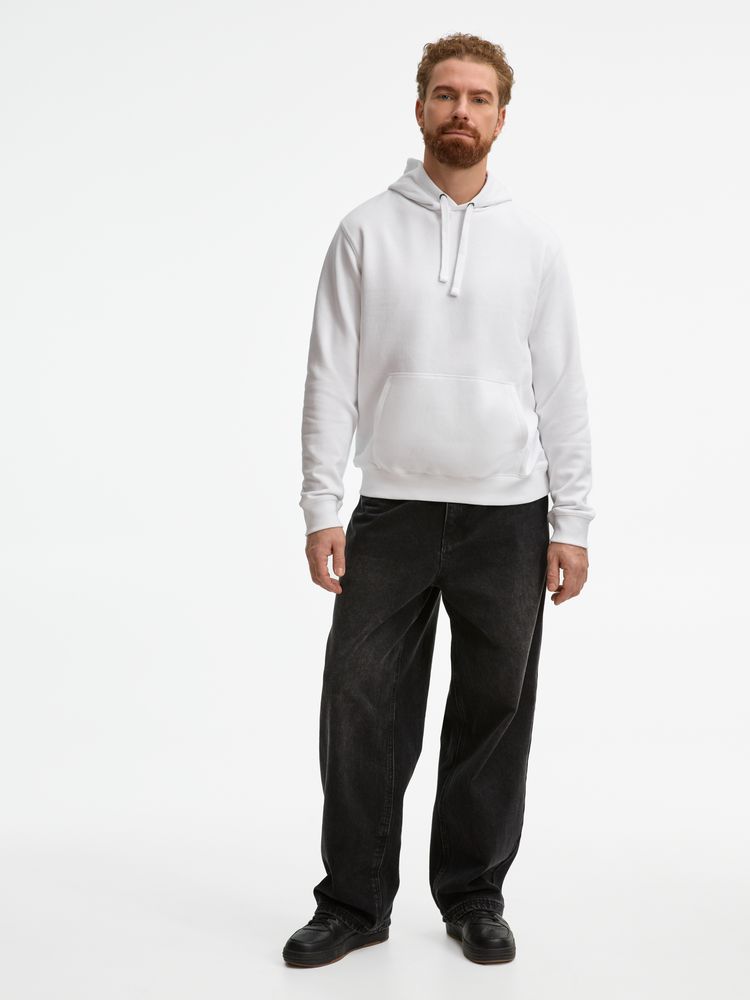 Толстовка унисекс Spencer, белая / Миниатюра модельного (1000)