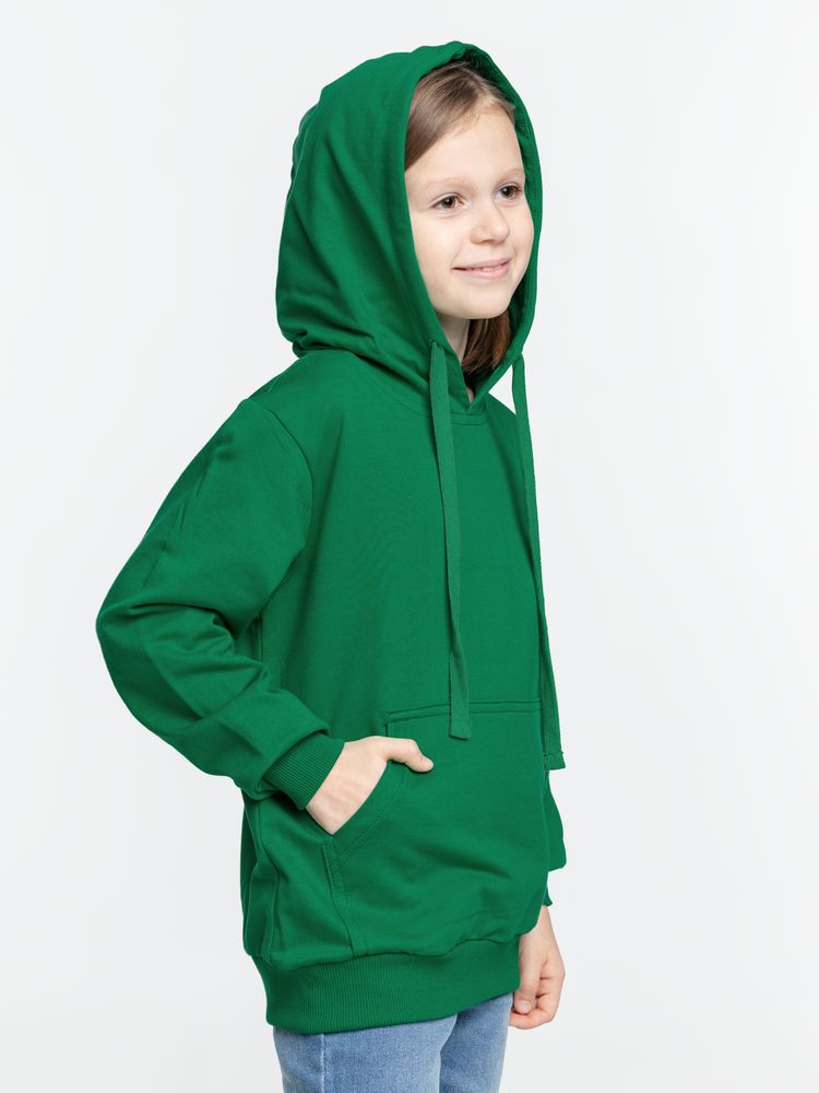 Худи детское Kirenga 2.0 Kids, зеленое / Миниатюра модельного (1000)