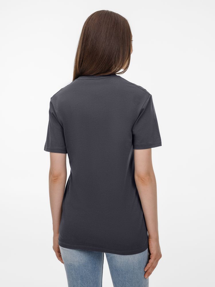 Футболка унисекс T-Bolka 180, темно-серая / Миниатюра модельного (1000)