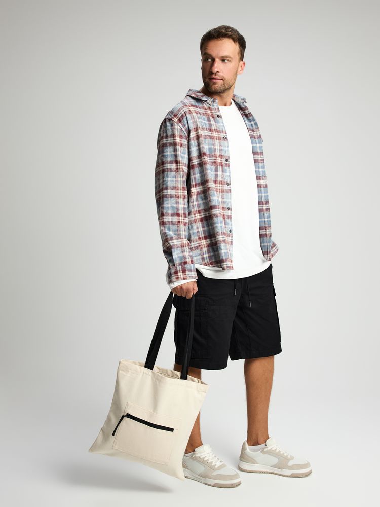 Сумка для покупок Stroll, неокрашенная с черным / Миниатюра модельного (1000)