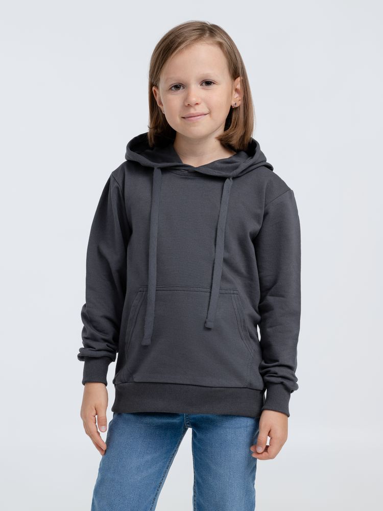 Худи детское Kirenga 2.0 Kids, темно-серое (графит) / Миниатюра модельного (1000)