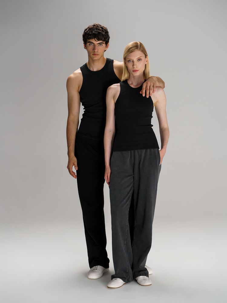 Майка унисекс Neofit, черная / Миниатюра модельного (1000)