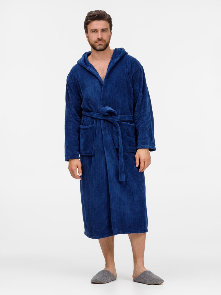 Халат флисовый Magic Mantle, темно-синий / Миниатюра модельного (1000)