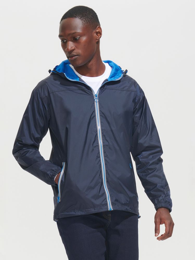 Ветровка Skate, темно-синяя с ярко-синим / Миниатюра имиджевого (1000)