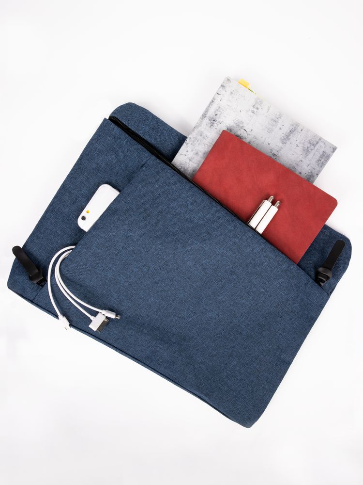 Сумка для документов HotDoc, синяя / Миниатюра имиджевого (1000)