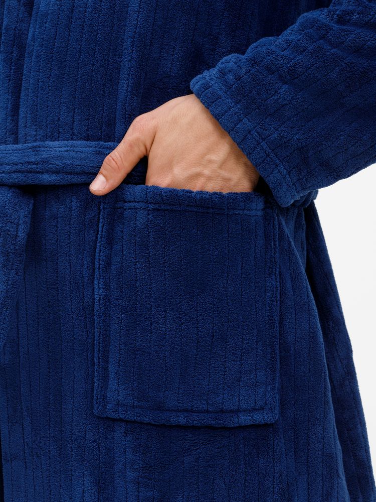 Халат флисовый Magic Mantle, темно-синий / Миниатюра модельного (1000)