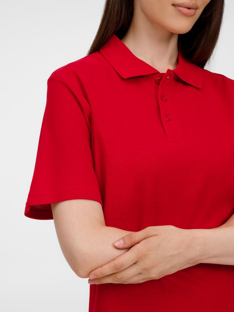 Рубашка поло унисекс Tervise, красная / Миниатюра модельного (1000)