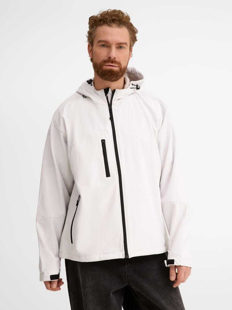 Куртка мужская с капюшоном Replay Men 340, белая / Миниатюра модельного (1000)