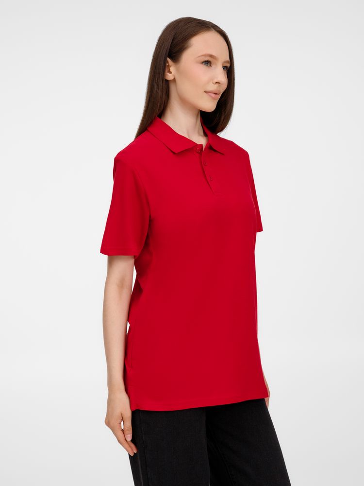 Рубашка поло унисекс Tervise, красная / Миниатюра модельного (1000)