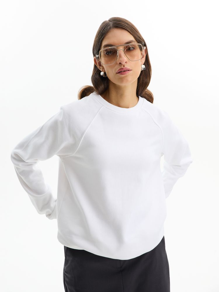 Свитшот унисекс Space, белый / Миниатюра имиджевого (1000)