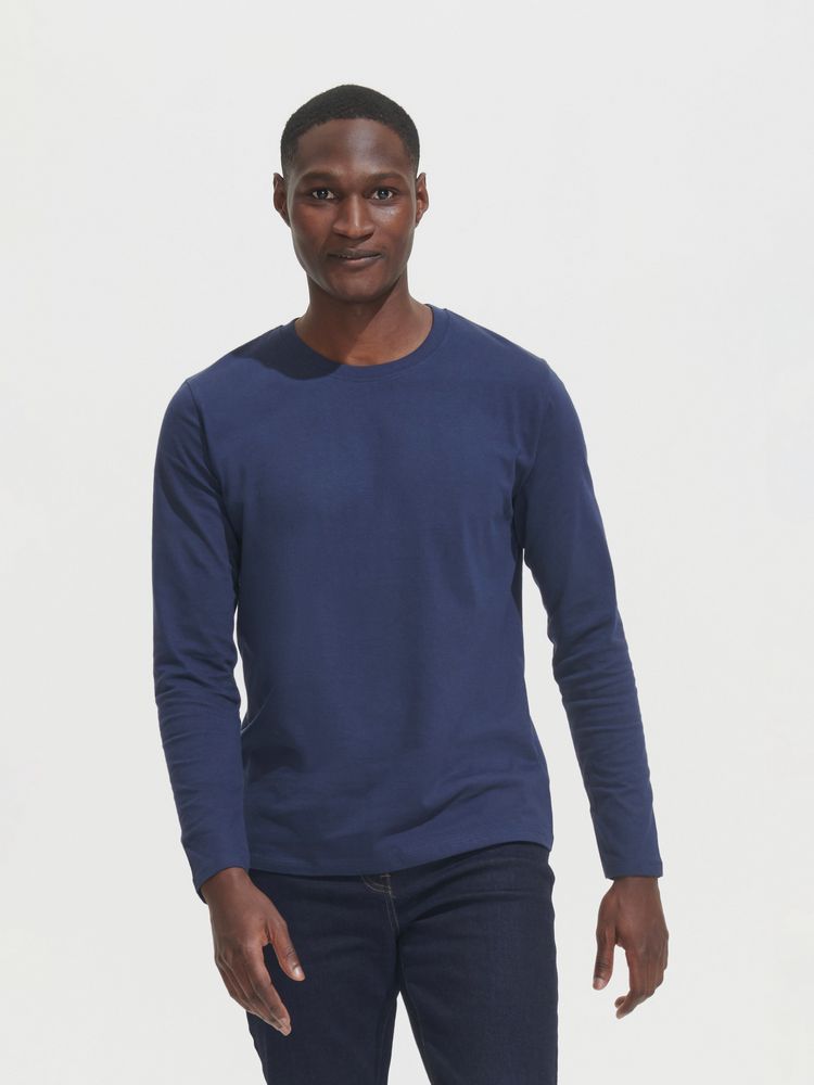 Футболка с длинным рукавом Imperial LSL Men, темно-синяя (кобальт) / Миниатюра имиджевого (1000)