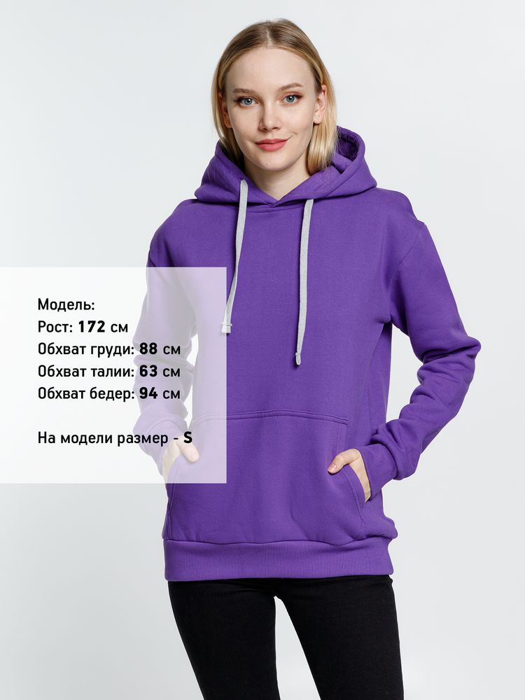 Толстовка с капюшоном Kirenga Heavy, фиолетовая / Миниатюра модельного (1000)