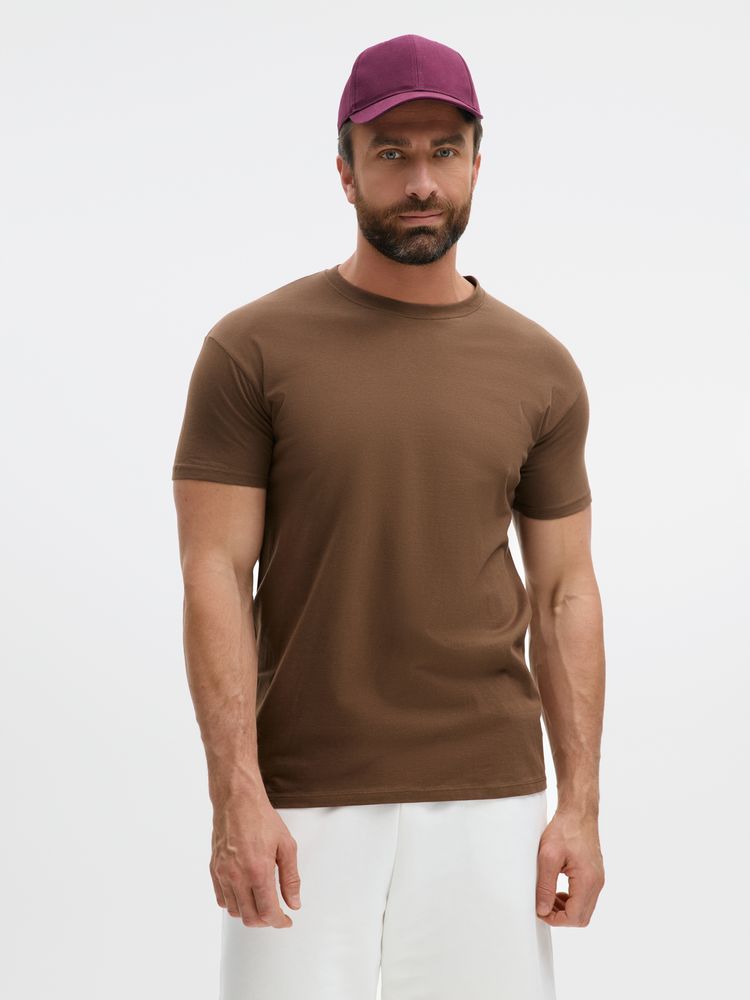 Футболка Imperial 190, коричневая / Миниатюра модельного (1000)