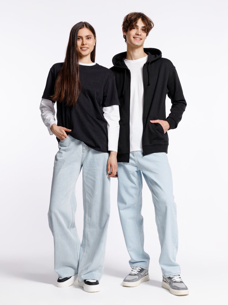 Футболка унисекс Streetwise, черная / Миниатюра модельного (1000)