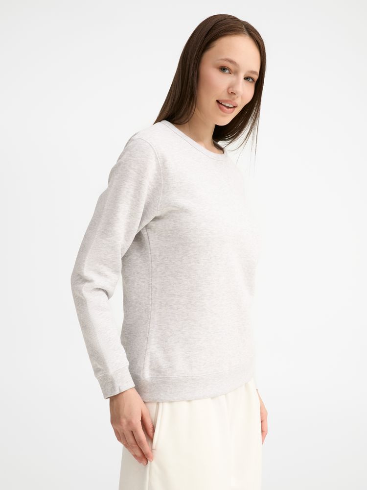 Толстовка женская Sully Women, светло-серый меланж / Миниатюра модельного (1000)