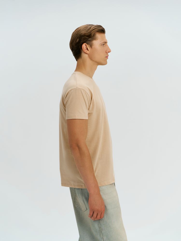 Футболка унисекс Regent 150, песочная / Миниатюра модельного (1000)