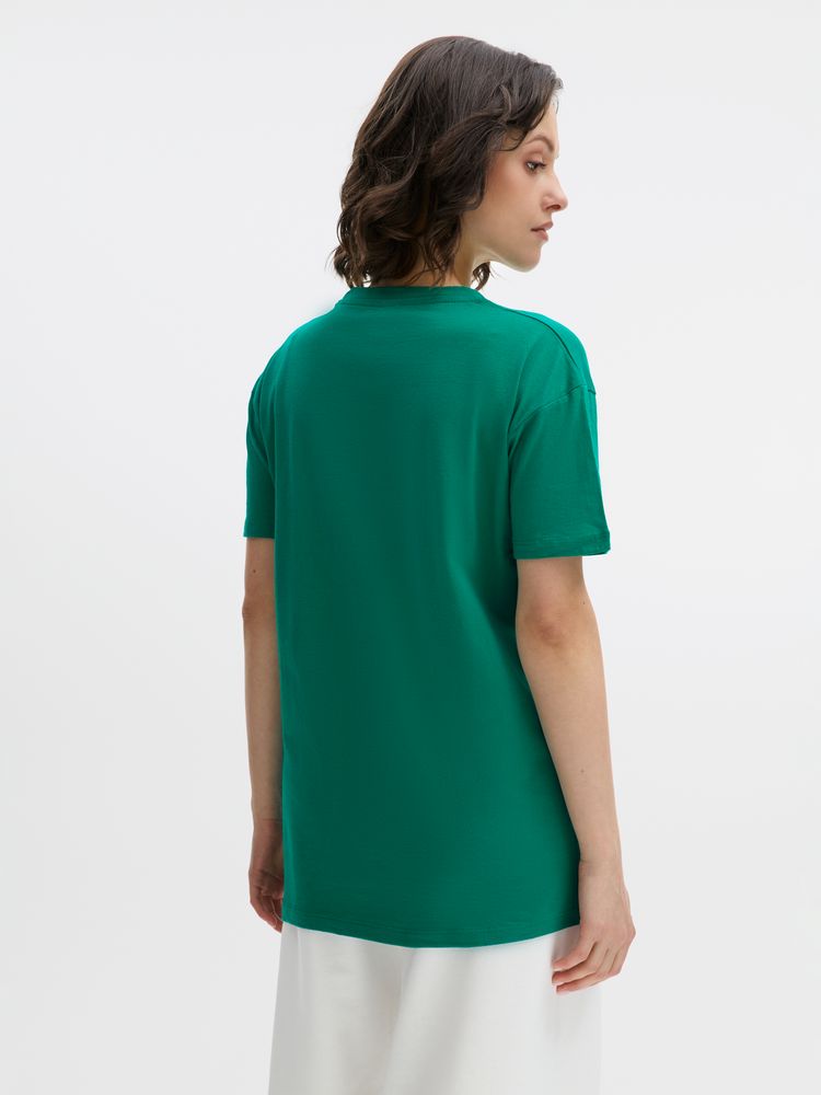 Футболка унисекс Regent 150, зеленая (изумрудная) / Миниатюра модельного (1000)