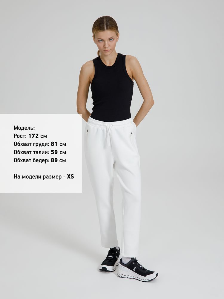 Джоггеры Lovi, молочно-белые / Миниатюра модельного (1000)