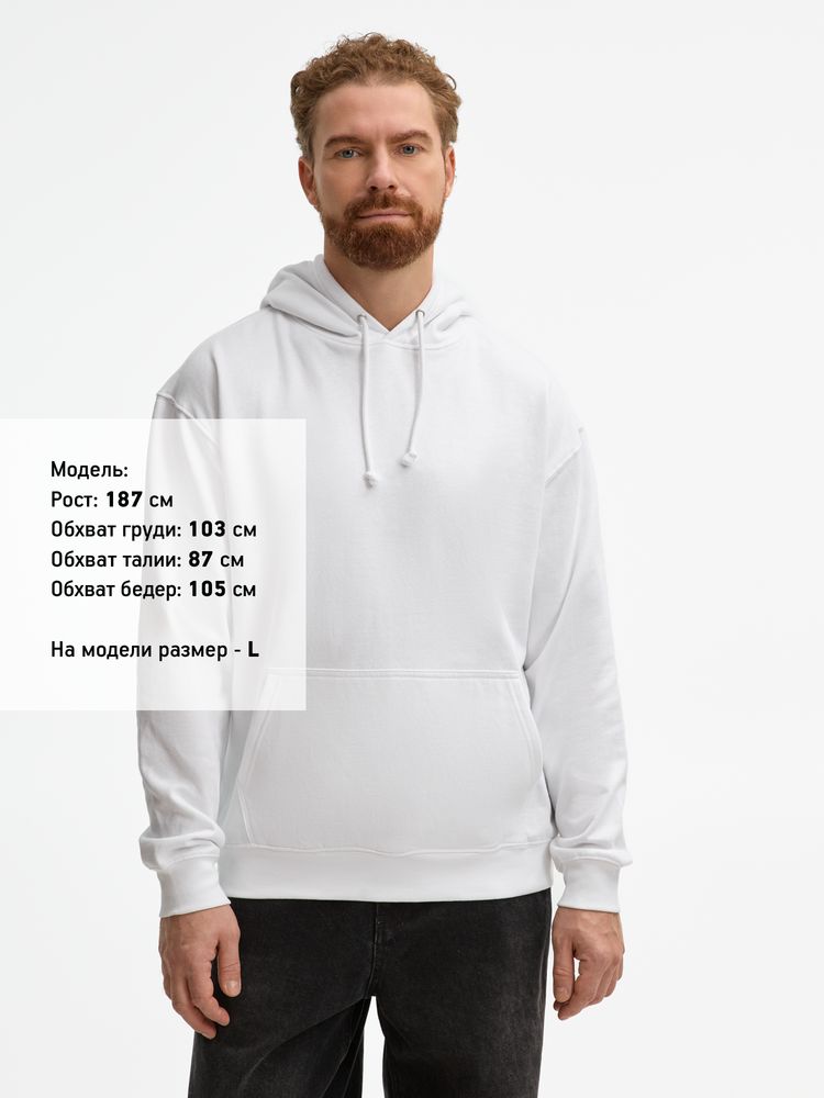 Худи унисекс Condor, белое / Миниатюра модельного (1000)