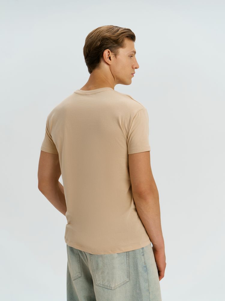 Футболка унисекс Regent 150, песочная / Миниатюра модельного (1000)