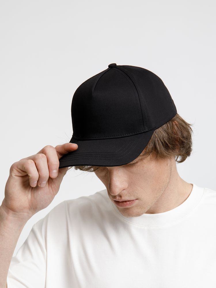 Бейсболка Seguro, черная / Миниатюра модельного (1000)