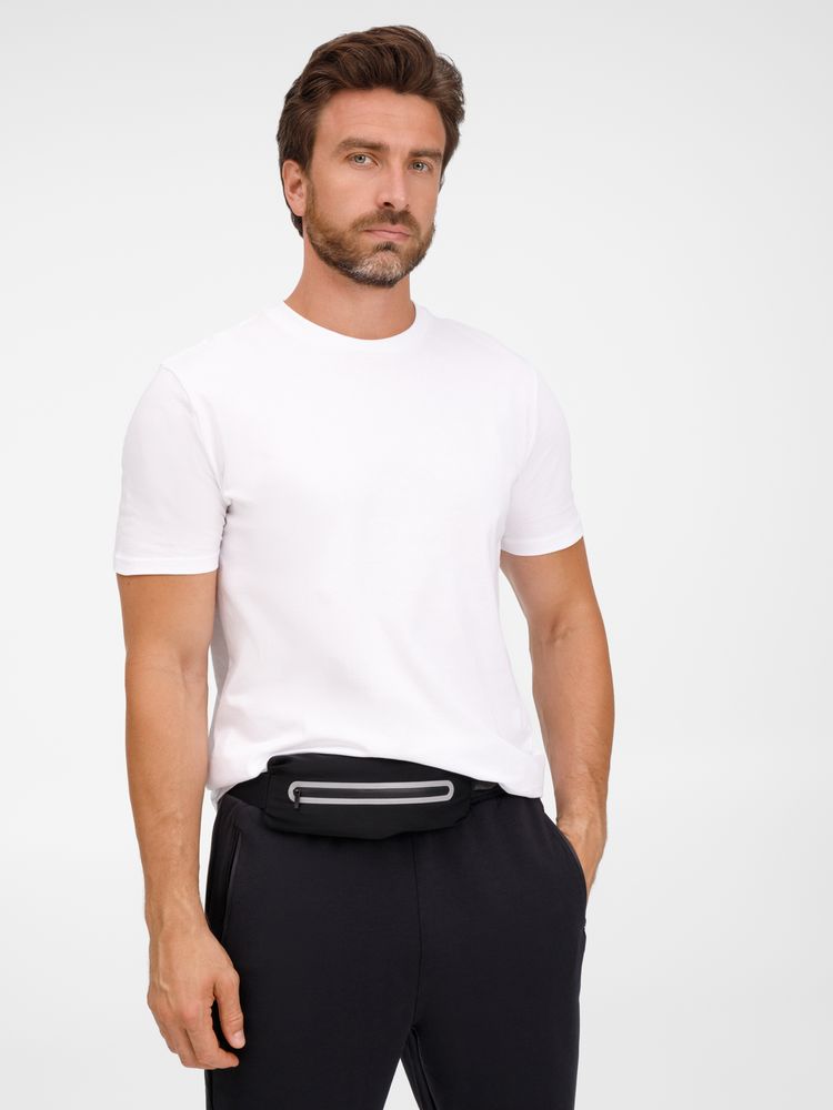 Спортивная поясная сумка Springa, черная / Миниатюра модельного (1000)