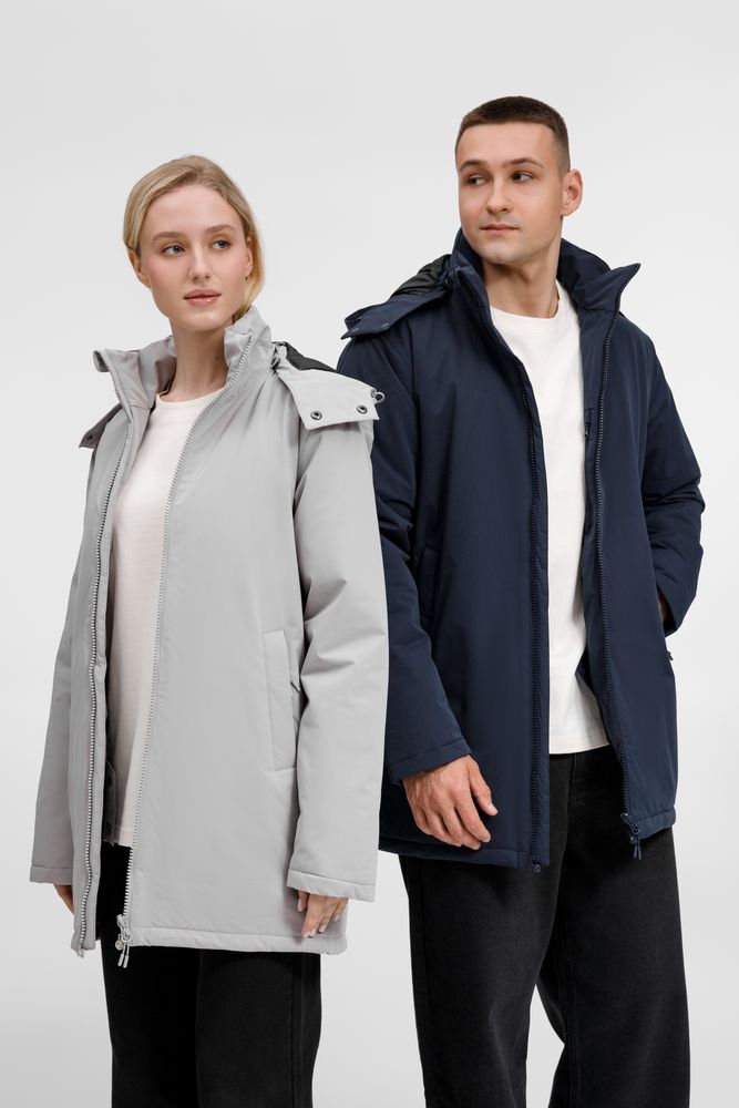 Куртка-парка унисекс Sfera, темно-синяя / Миниатюра модельного (1000)