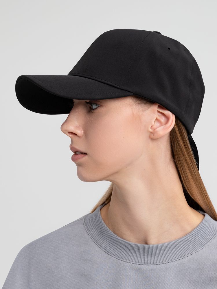 Бейсболка Kosmos, черная / Миниатюра модельного (1000)