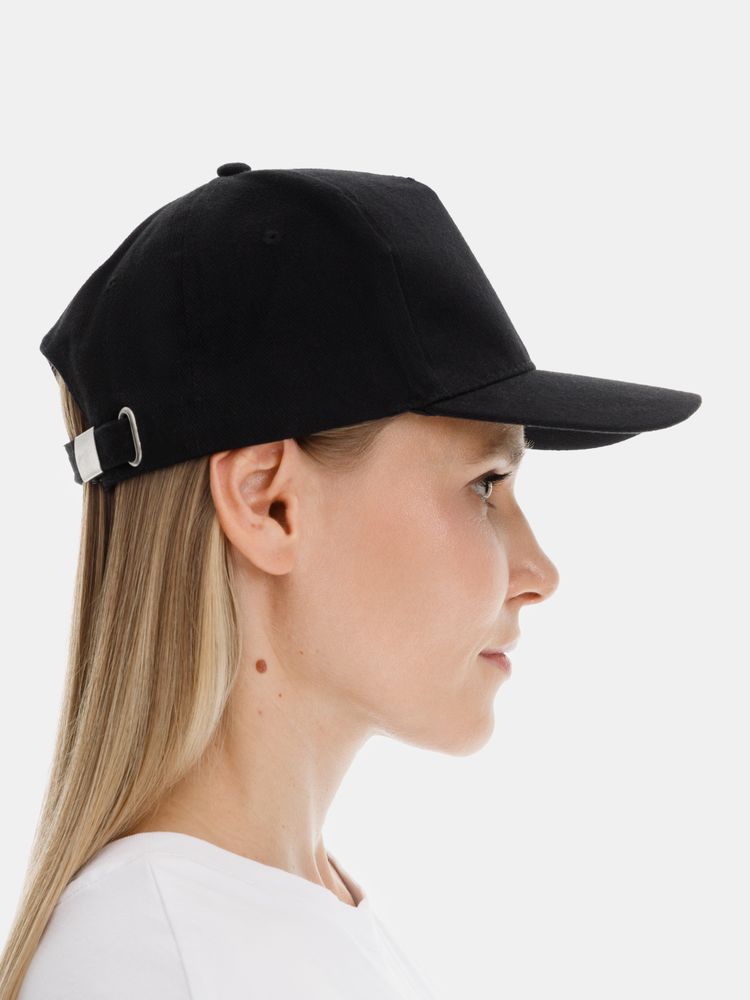 Бейсболка Long Beach, черная / Миниатюра модельного (1000)