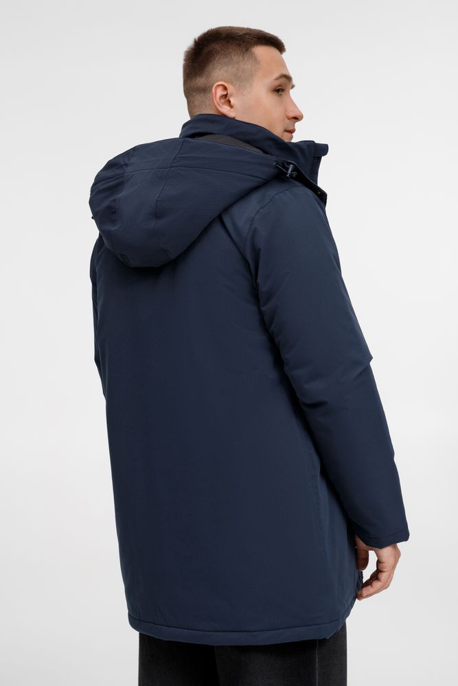 Куртка-парка унисекс Sfera, темно-синяя / Миниатюра модельного (1000)