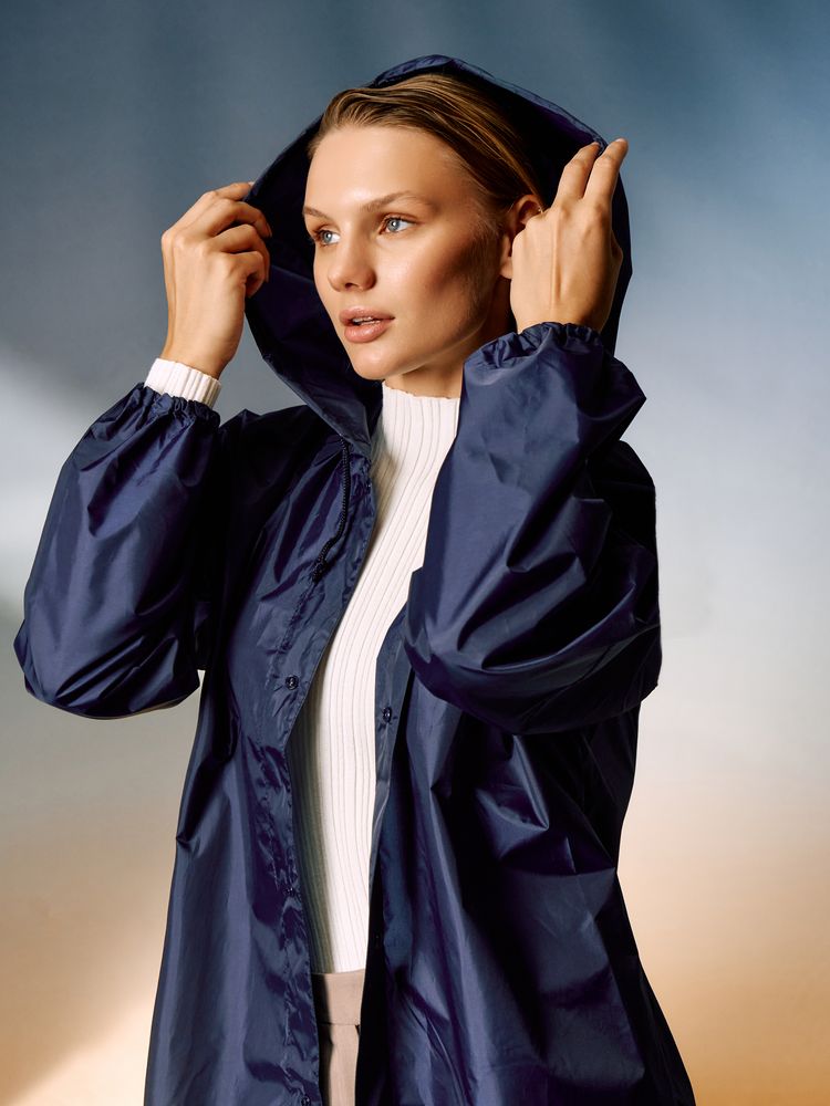 Дождевик унисекс Rainman, темно-синий / Миниатюра имиджевого (1000)