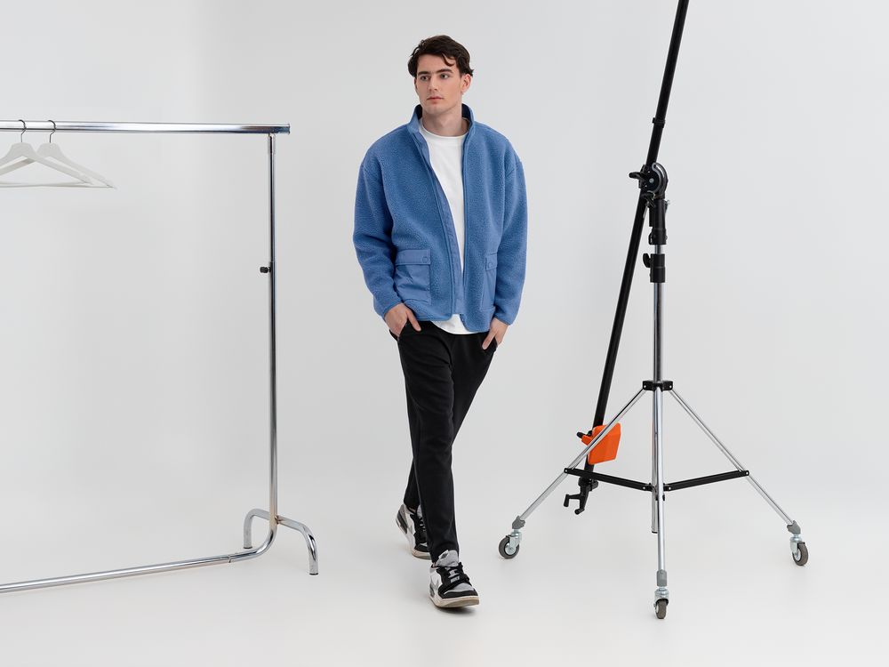 Куртка унисекс Oblako, голубая / Миниатюра модельного (1000)