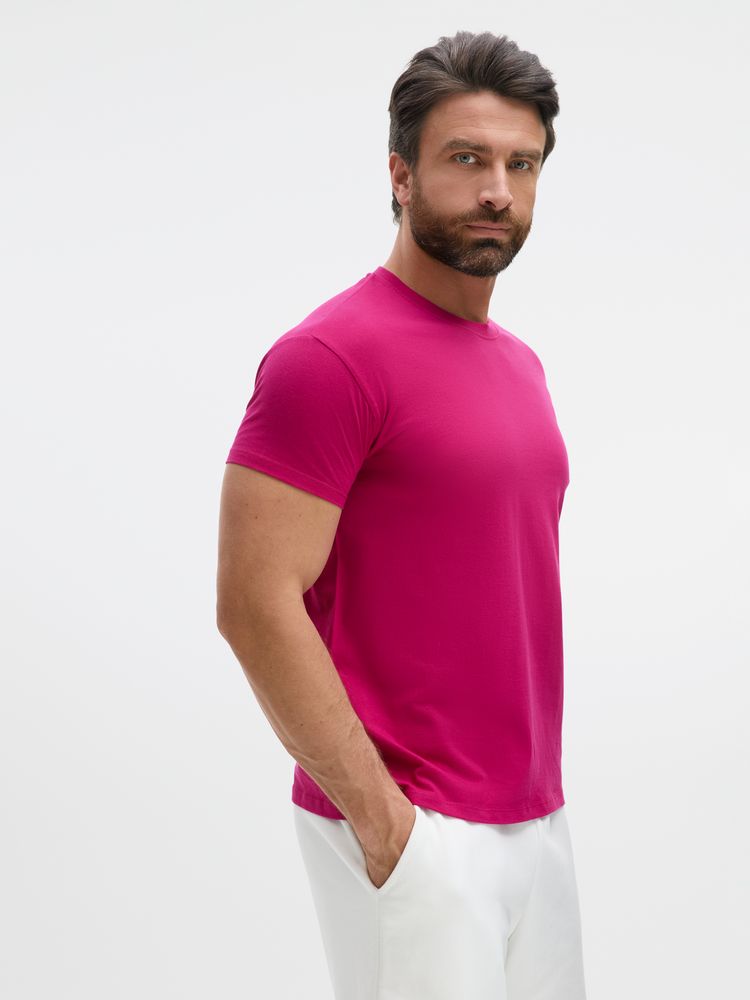 Футболка Imperial 190, ярко-розовая (фуксия) / Миниатюра модельного (1000)