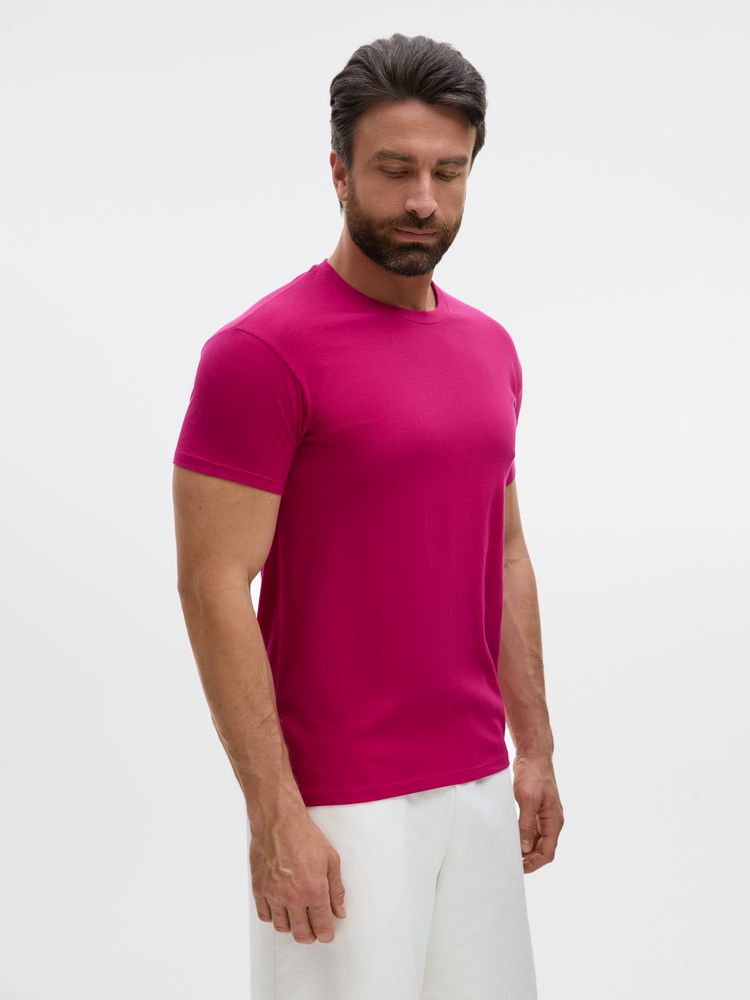 Футболка унисекс Regent 150, ярко-розовая (фуксия) / Миниатюра модельного (1000)