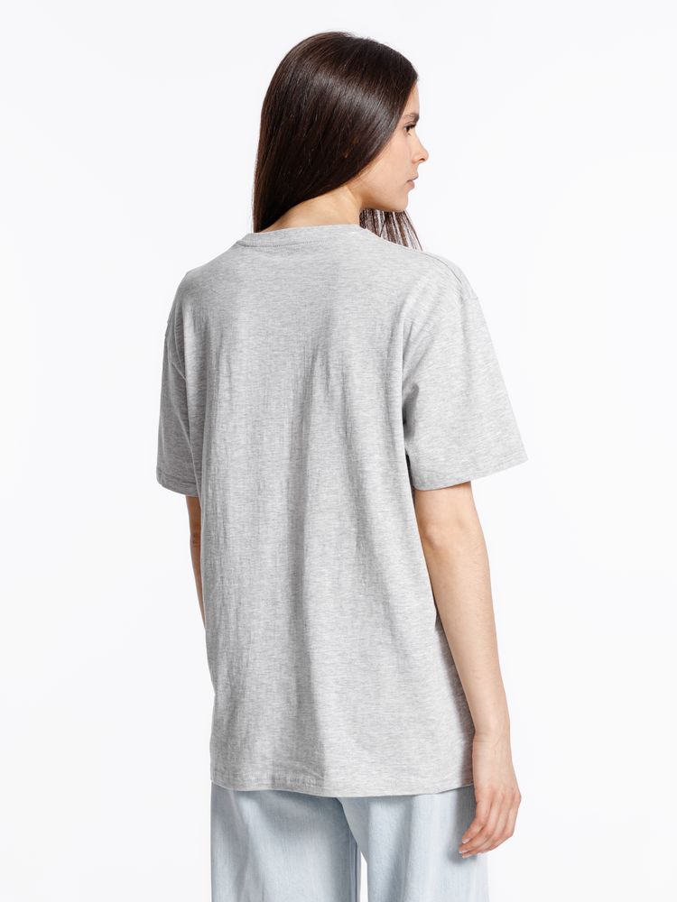 Футболка унисекс Streetwise, серый меланж / Миниатюра модельного (1000)