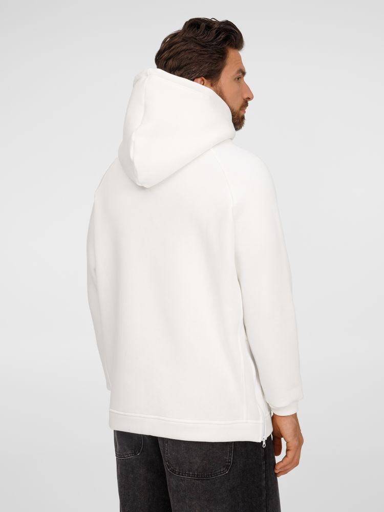 Худи унисекс оверсайз Easy Street, молочно-белое / Миниатюра модельного (1000)