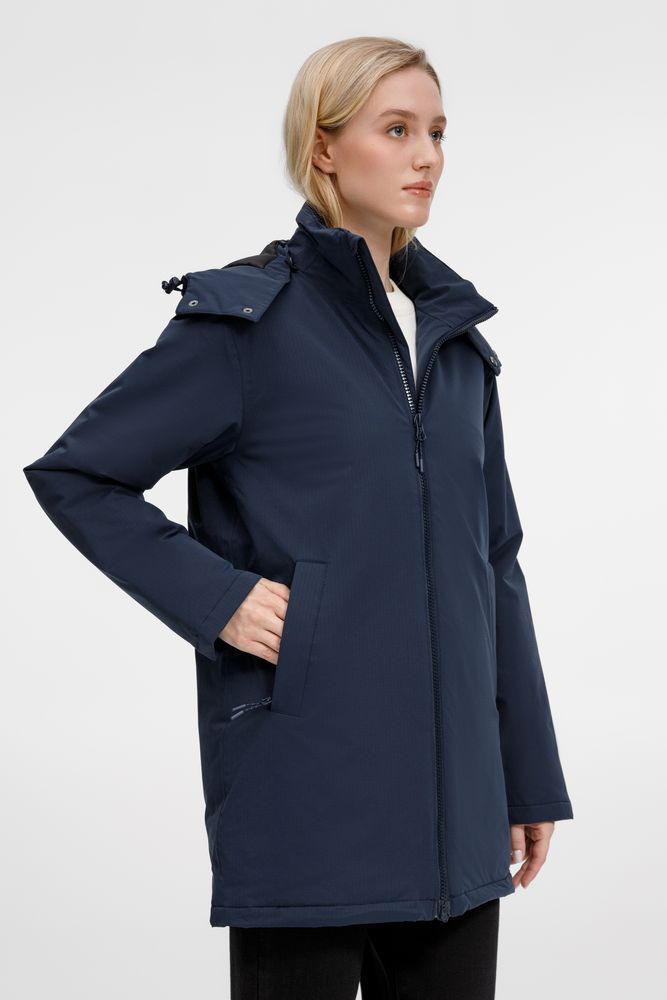 Куртка-парка унисекс Sfera, темно-синяя / Миниатюра модельного (1000)