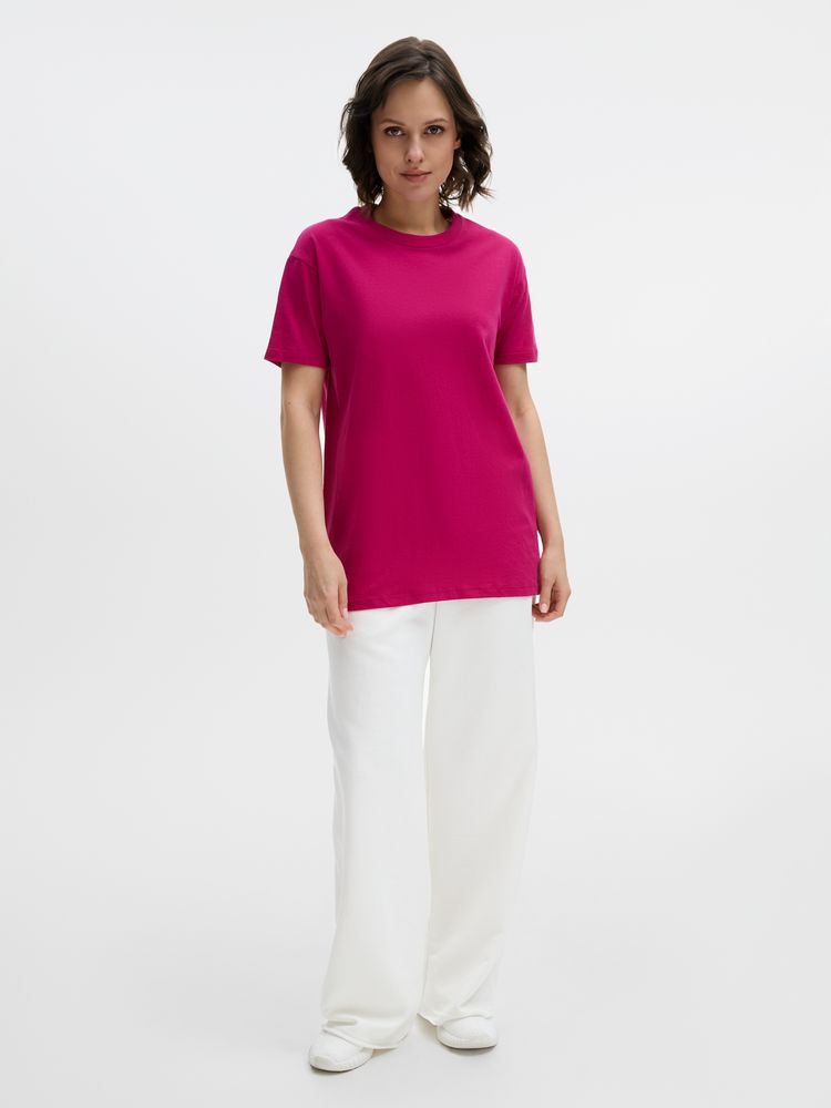 Футболка унисекс Regent 150, ярко-розовая (фуксия) / Миниатюра модельного (1000)