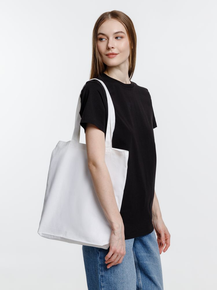 Холщовая сумка Strong 210, белая / Миниатюра модельного (1000)