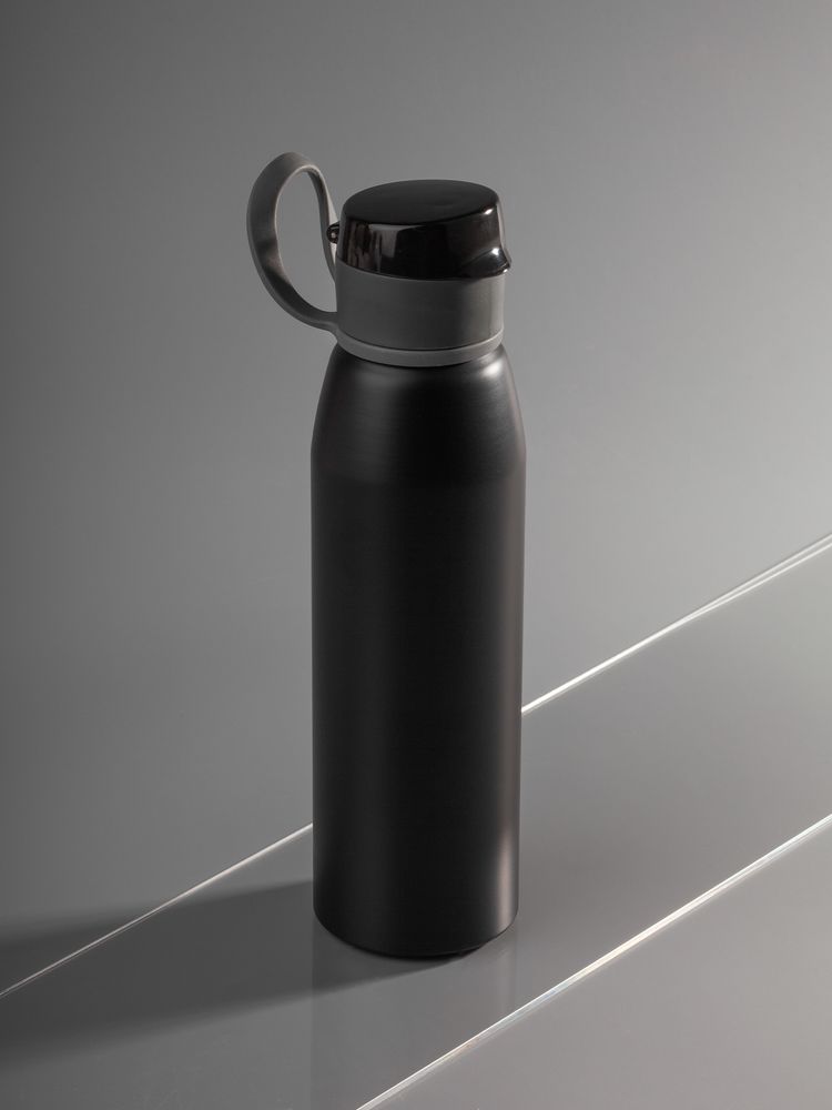 Бутылка для воды Billy Gym, матовая черная / Миниатюра имиджевого (1000)
