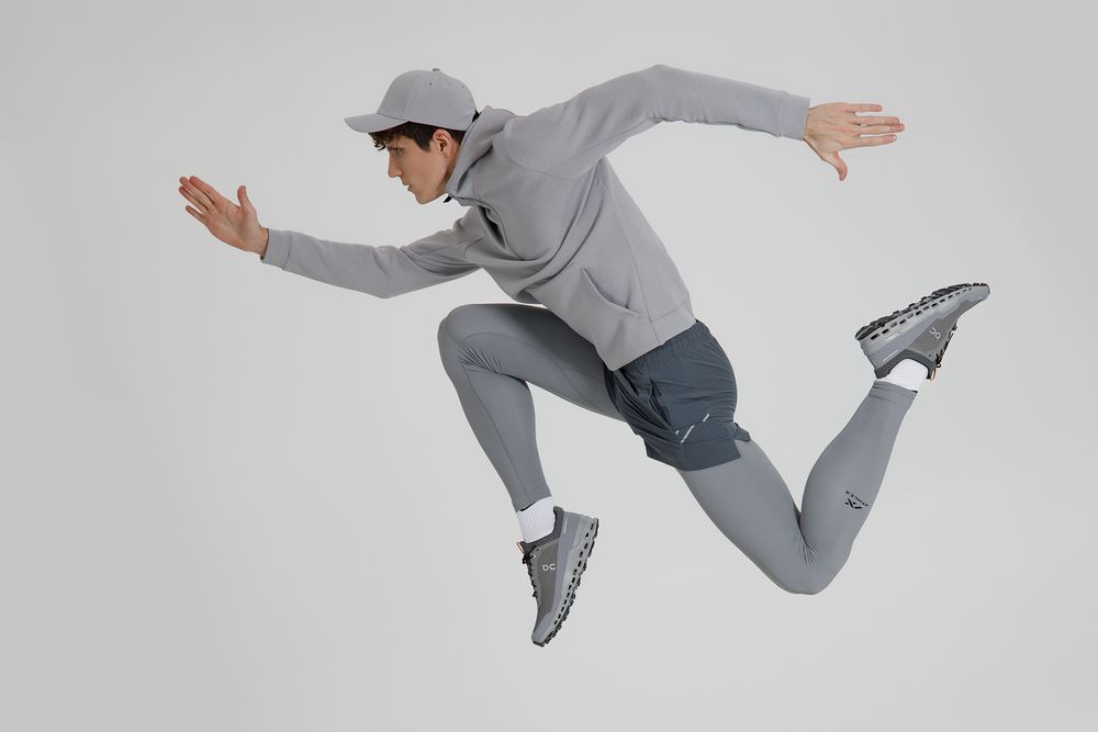 Бейсболка Kosmos, серая / Миниатюра имиджевого (1000)