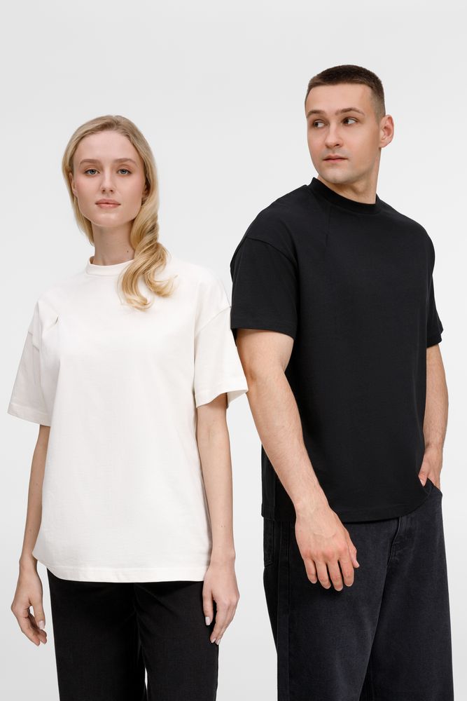 Футболка оверсайз унисекс Sinkopa, молочно-белая / Миниатюра WWW (1000)